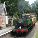 Pannier No 4650 at Chinnor Station