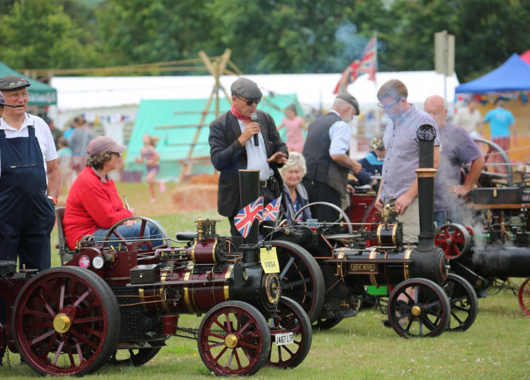 Market Lavington Vintage Meet, Market Lavington, Wiltshire Steam Heritage