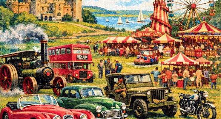 Powderham Historic Vehicle Gathering