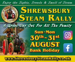Shrewsbury Steam Rally 2026